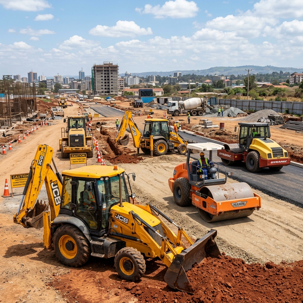 Daniel MG Construction Machinery Fleet and Heavy Equipment